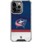 NHL Columbus Blue Jackets Alternate Jersey iPhone 16 Pro Clear Case